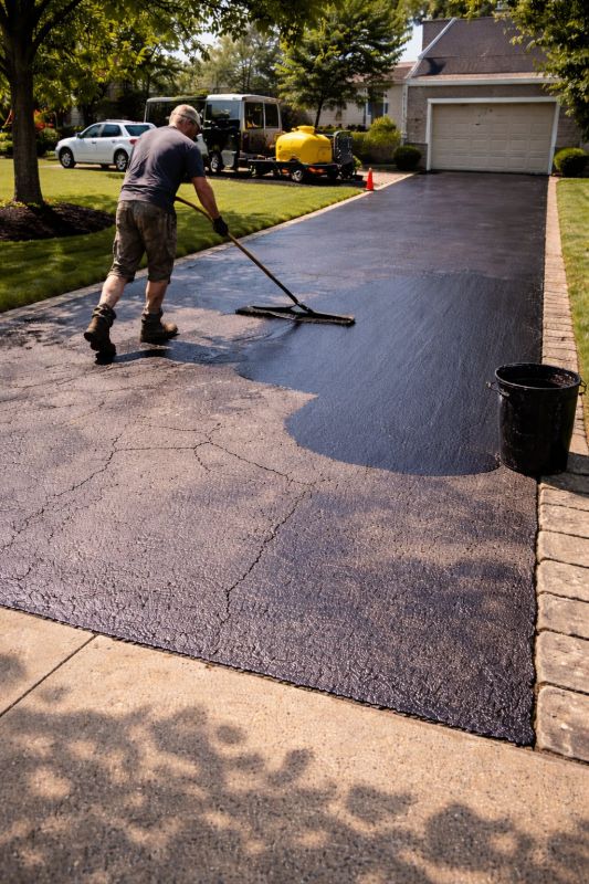 Asphalt Driveway Sealing in Sarasota, FL