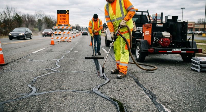 Asphalt Slurry Sealing in Fort Collins, CO
