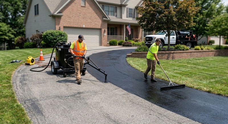 Driveway Sealcoating in Grand Rapids, MI