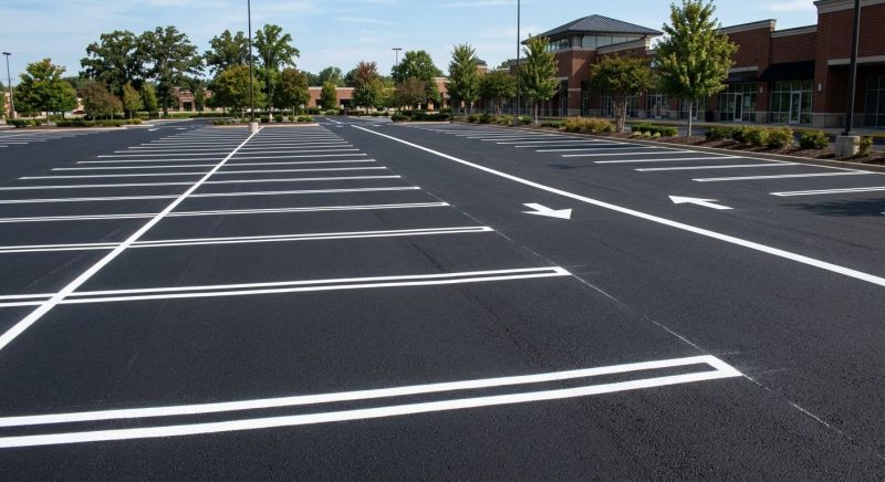 Parking Space Marking in Alpharetta, GA