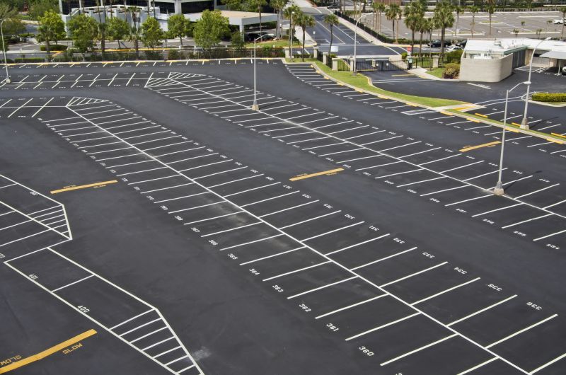Parking Lot Striping in Lawrenceville, GA